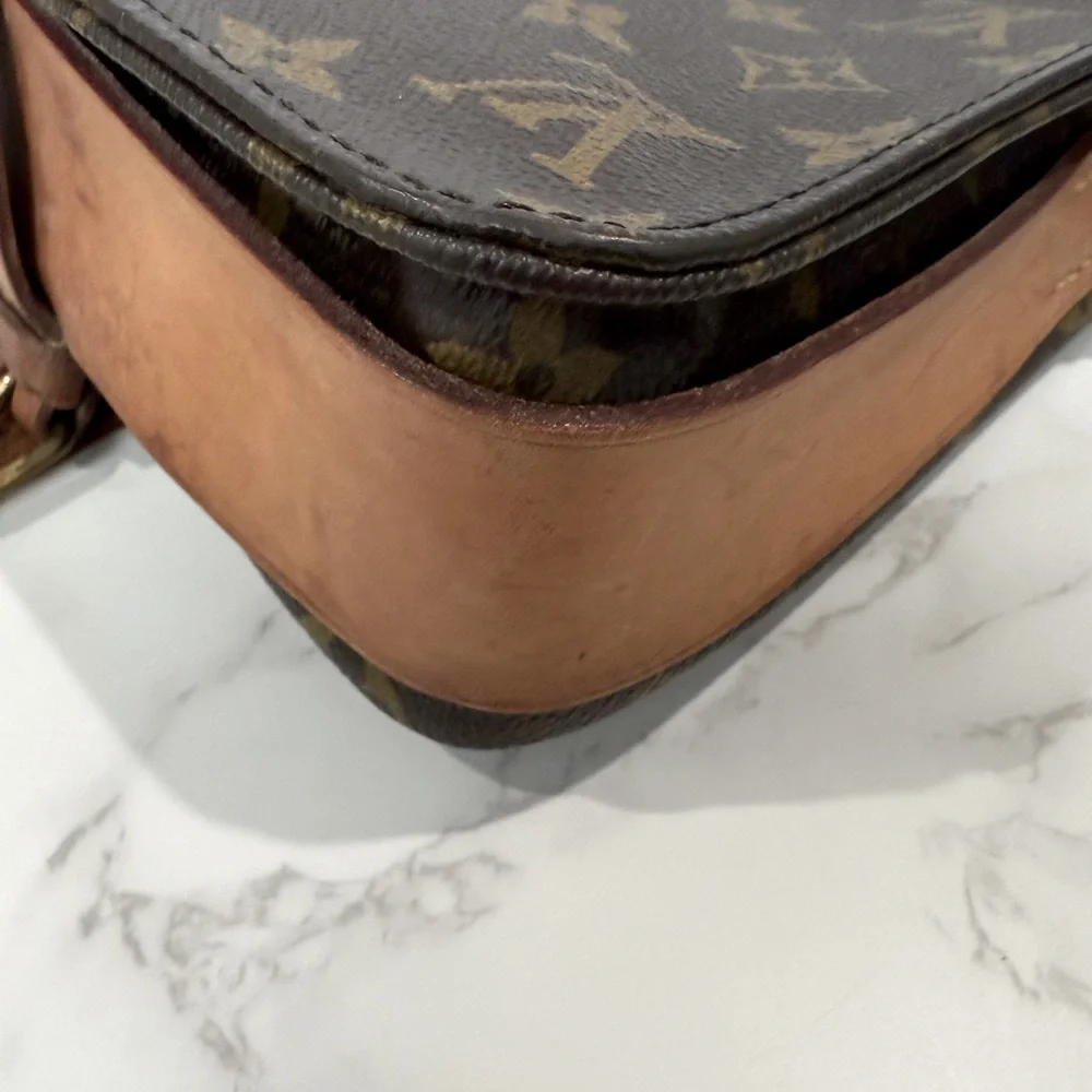 Louis Vuitton Cartouchière MM Crossbody Bag – Vintage Monogram 1982 + COA - Picture 16 of 16